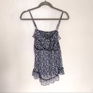 EXPRESS Floral Sheer Tank
